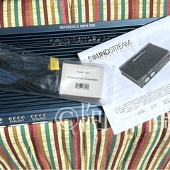 SOUNDSTREAM  サウンドストリーム 　REF4.920 Class AB 4ch アンプの画像