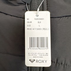 新品 ROXY Lサイズ　ダウンジャケットの画像
