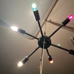 希少おしゃれな吊り下げ6発電気の画像