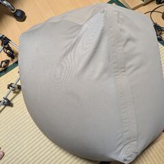 駄目になるクッション　ビーズクッションの画像