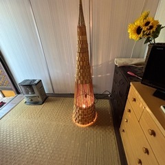 アジアンランプ（大型）安価にてお譲りしますの画像
