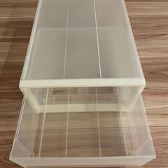 0円◆小物収納ケース◆押入れ、クローゼット用◆無印良品タイプの画像