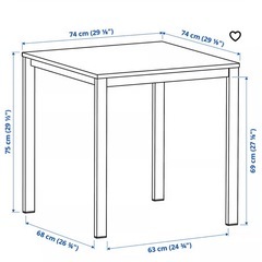 定価7,990>2,000 IKEA VIHALS ヴィーハルス テーブルの画像