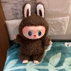 可愛い　ラブブ　茶色　の画像