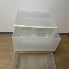 収納ボックス2個セットの画像