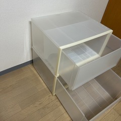 収納ボックス2個セットの画像