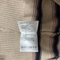 apres jour長袖ニットボーダー の画像
