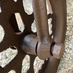 滑車（昭和レトロ、アンティーク）の画像