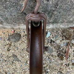 滑車（昭和レトロ、アンティーク）の画像