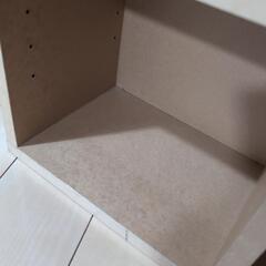 無料　無印良品　カラーボックス小型　２段２列の画像