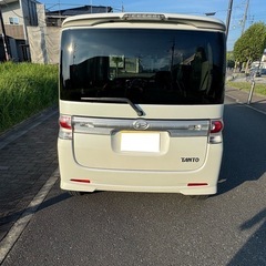 奈良県　京都府名義変更無料　タントカスタム L375s xリミテッド　車検ロング　ナビ　ETC の画像