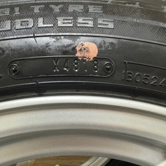 225/60R17 スタッドレス　１7インチ　5H　17X7J アルミ4本セットの画像