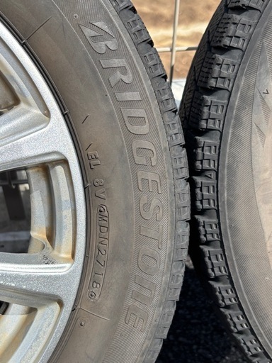 値下げ❗️155/65R14  ブリヂストンスノータイヤ