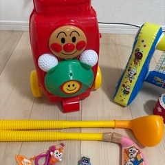 【決まりました】アンパンマン　ゴルフ　サッカー　キーホルダーの画像