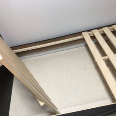 9/26まで【無料】シンプルモダンデザイン！通気性抜群すのこベッドフレームの画像