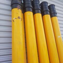 5本　ポリエチレン線カバー　100Φ　2m　防護管　電線防護管　7000V　Yの画像