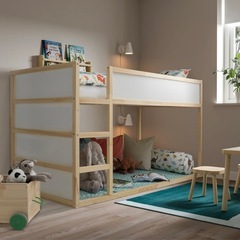 IKEA キューラ　二段ベット　ロフトベッドの画像