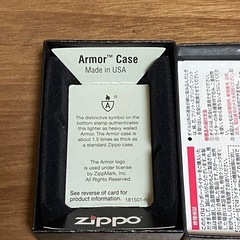 ZIPPO supreme アーマーケースの画像