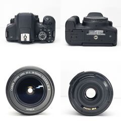 【全国送料無料】 Canon EOS Kiss X8i✨ カメラバッグ付き✨ Wi-Fi転送OK✨レンズセット ✨ 届いたらすぐに使えます✨ キヤノン キャノンの画像
