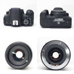 【全国送料無料】 Canon EOS Kiss X8i✨ カメラバッグ付き✨ Wi-Fi転送OK✨超望遠レンズセット ✨ 届いたらすぐに使えます✨ キヤノン キャノンの画像