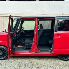 ホンダ NBOX カスタム 両側スライドドア 片側電動 人気のツートンカラー の画像