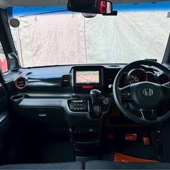 ホンダ NBOX カスタム 両側スライドドア 片側電動 人気のツートンカラー の画像