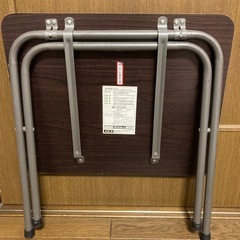 折りたたみローテーブル　1人用　美品　の画像
