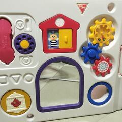 お話中 日本育児 キッズランド 6枚 パネル ベビーサークルの画像