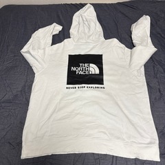 north face パーカー　大きめの画像