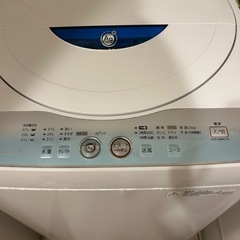 【説明必読】SHARP 洗濯機  5.5kgの画像