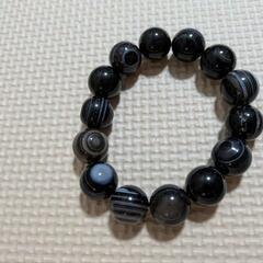 天眼石　数珠　ブレスレット　メンズ　彫刻　天然石の画像