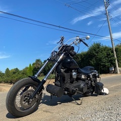 フルカスタム  ハーレー 車体 FXDB 1450 ダイナ ストリートボブの画像