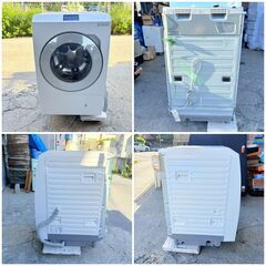 【❗️✨美品・最新モデル✨❗️】Panasonic ドラム式洗濯乾燥機 NA-LX129CL 2024年製✨簡易清掃・動作確認済の画像