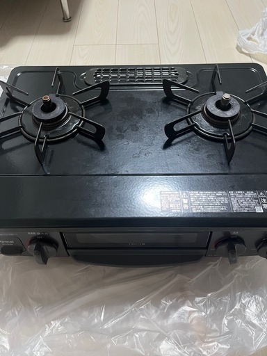 プロパンガス　2口コンロ　中古