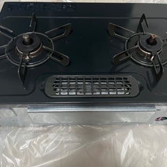 プロパンガス　2口コンロ　中古の画像