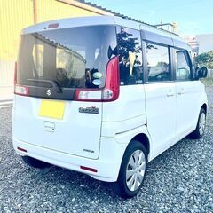 自社審査のみ👌【自社ローン＆リース】で乗れます💕事情があってブラックでも問題なし😉保証人不要・条件明確・迅速対応＜月々爆安＞スペーシアX　4WD　車検2年付　すぐ乗れます♪　債務整理OK　勤続年数不問の画像