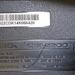 CASIO CTK-2200 電子キーボードの画像