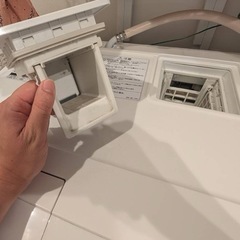 HITACHIドラム式洗濯機の画像