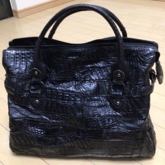 クロコダイルバック   ケリーバッグの画像