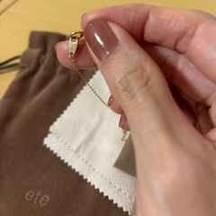 ＊受け渡し予定者決定＊  
ete 10k ダイヤモンドネックレスの画像