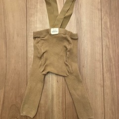 ベビーレギンス ベビーパンツ　サスペンダー付き サロペット オーバーオール　の画像