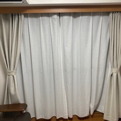 ドレープカーテン、レースセットの画像