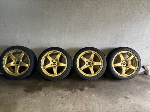 ENKEI ゴールドホイール4本