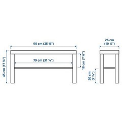 IKEA　LACK ラックの画像