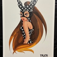DEATH NYC 世界限定１００枚 アート ポスター   の画像