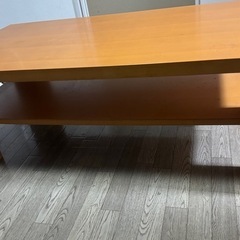 木製ローテーブル/テレビラックの画像