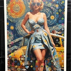 DEATH NYC 世界限定１００枚 アート ポスター   の画像