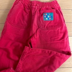 ミキハウス 赤色 LL パンツの画像