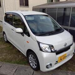 ダイハツ ムーヴ X SA H26年 車検2年付き 修復歴無し 白 軽 山口 自動車本体の画像