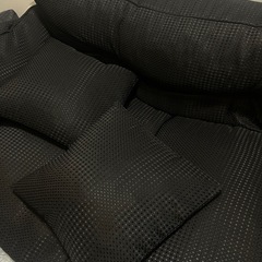 黒ソーファの画像